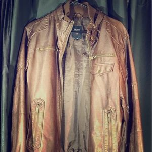 Geuss leather jacket